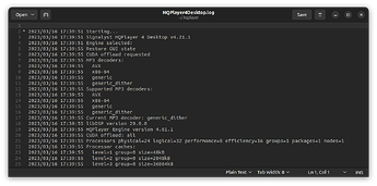 hqp ubuntu 5.19.0-1018 13900k all pe cores log