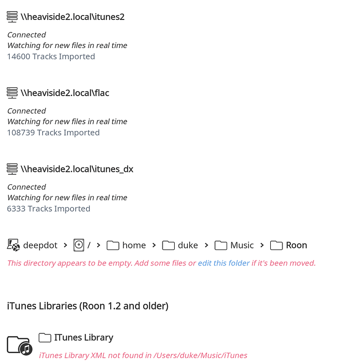 Roon is stuck at "Adding Music to your Library" - Support - Roon Labs ...