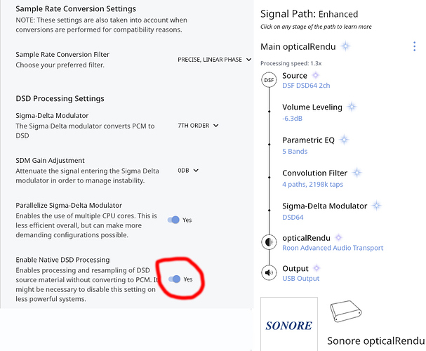 DSD Signal Path