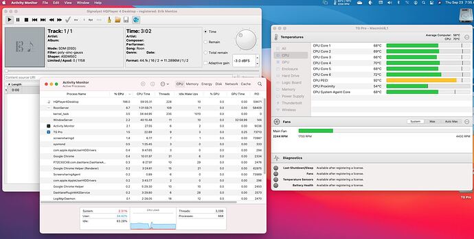 ASDM5EC steady state temperature