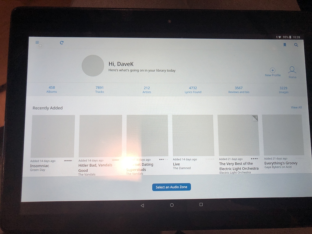 Build 521 update Lenovo tablet unresponsive Support Roon Labs