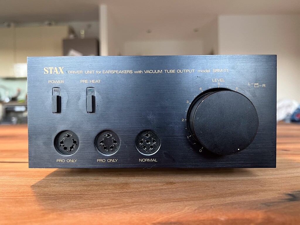 FS: Stax SRM-T1 energizer for Stax electrostatic headphones (now