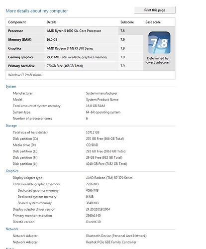 Core PC Info