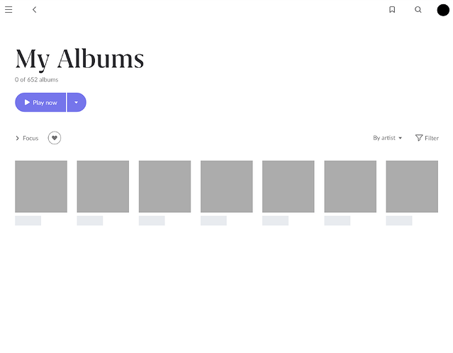 Music library not loading
