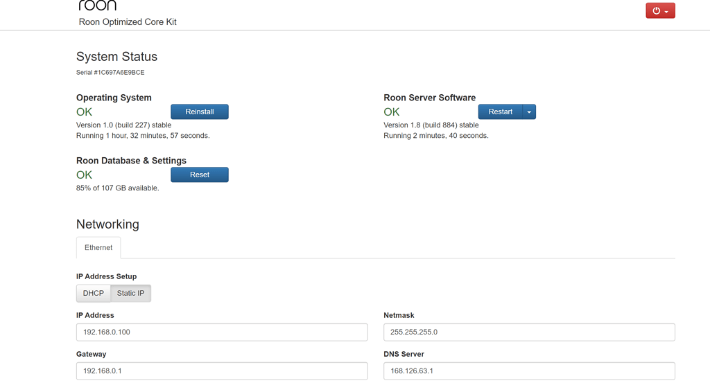 Roon Service is not available - Support - Roon Labs Community