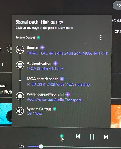 Roon Signal Path