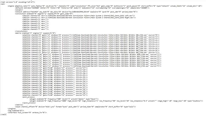 HQP Apple Lossy Settings