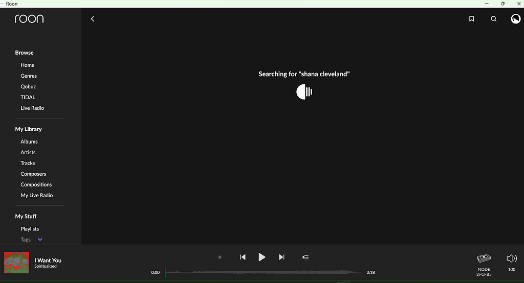 If you try and do more than one thing in Roon, it all breaks. Can we ...