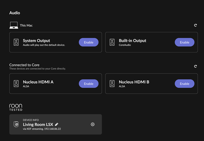 Roon/Nucleus doesn't recognize DAC after latest update - Nucleus