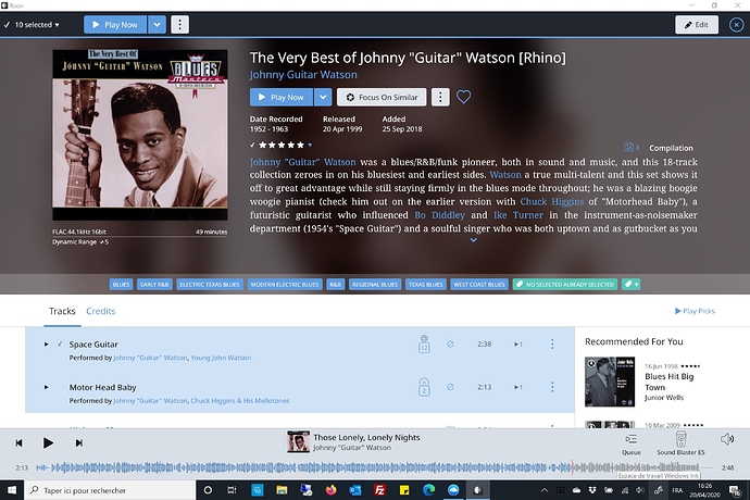Johnny Guitar Watson Rhino The Very Best of2a