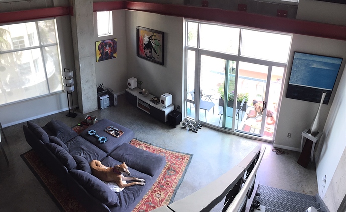roon and kef in loft