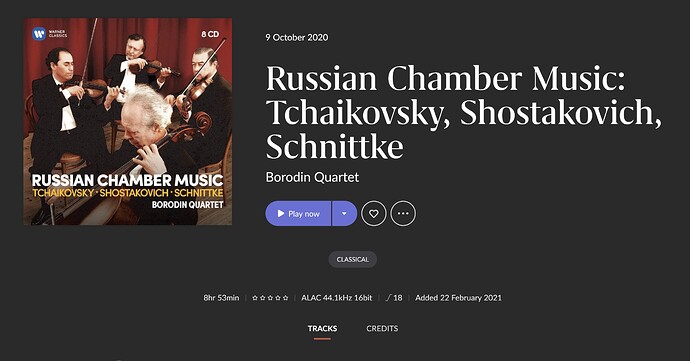 Russian Chamber Music 1