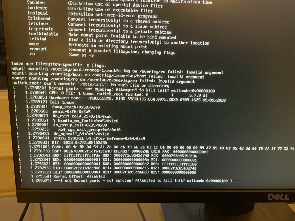 Rock install error ROCK Roon Labs Community