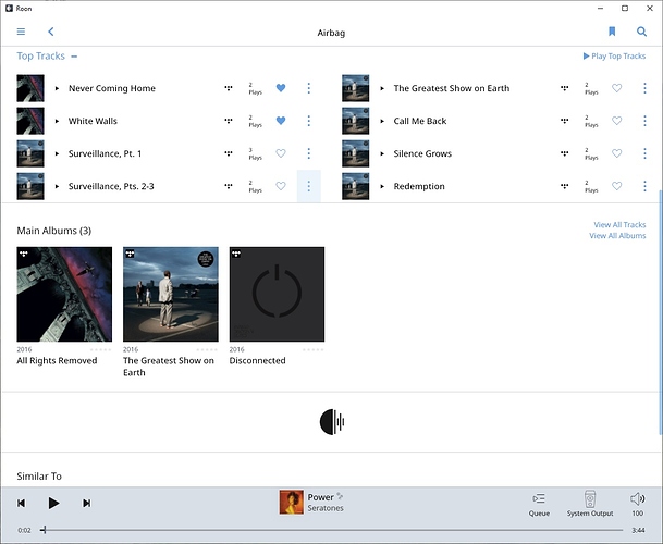 Roon interface to Tidal not working correctly - Support - Roon Labs  Community
