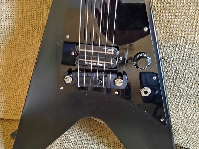 2011 Gibson Melodaymaker Flying V (1)
