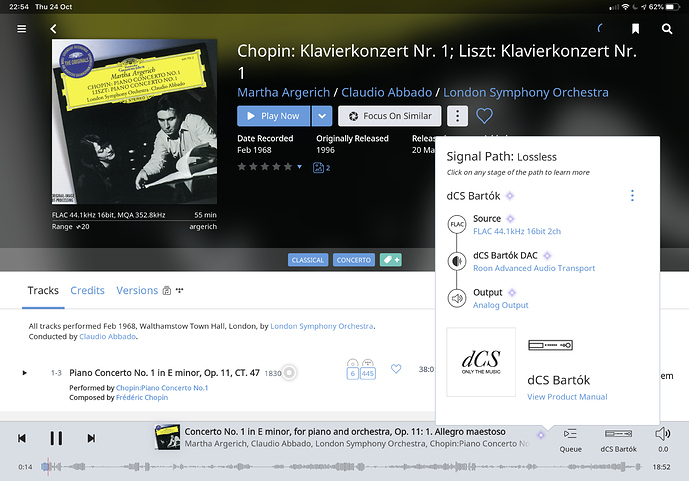 Mqa Cd Rips Roon Not Recognising It S Mqa Ticket In Support Roon Labs Community