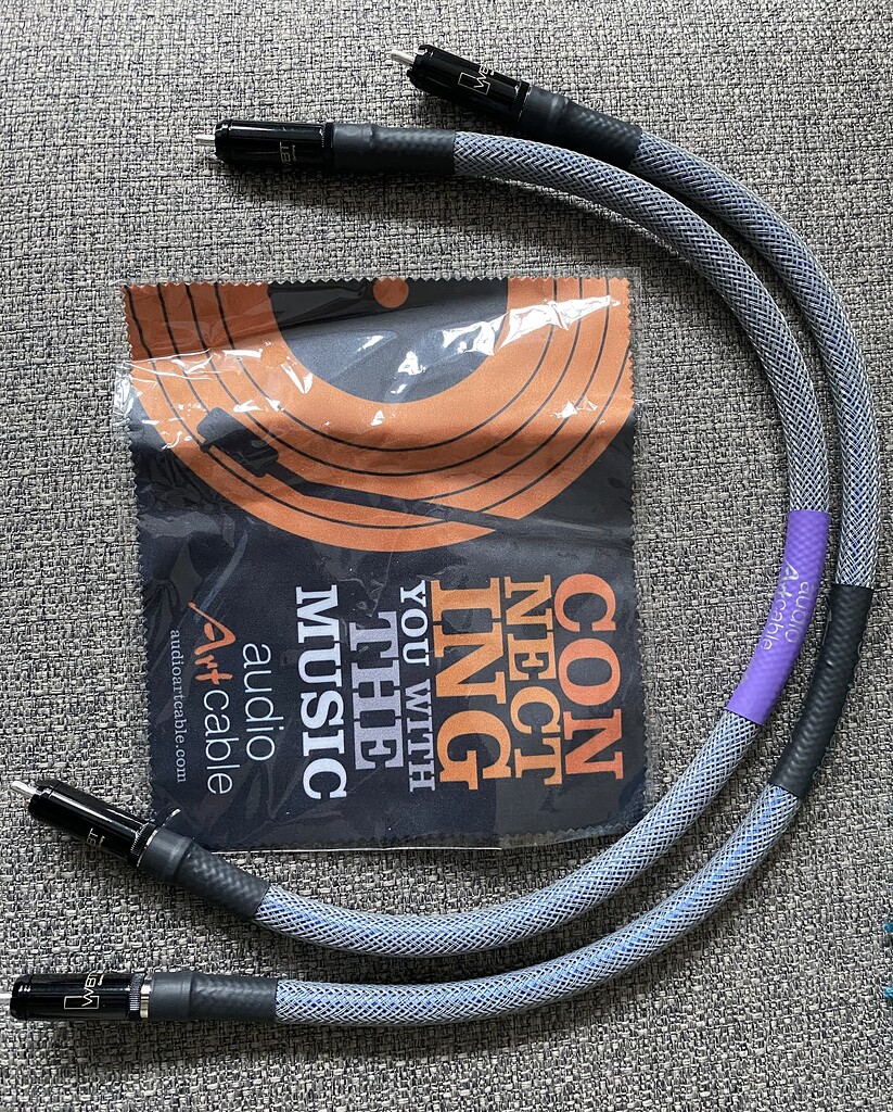 FS: Audio Art Cable Statement e IC Cryo 0.5m RCA OCC interconnects w/German  WBT locking connectors [SOLD] - Sales and Trades - Roon Labs Community