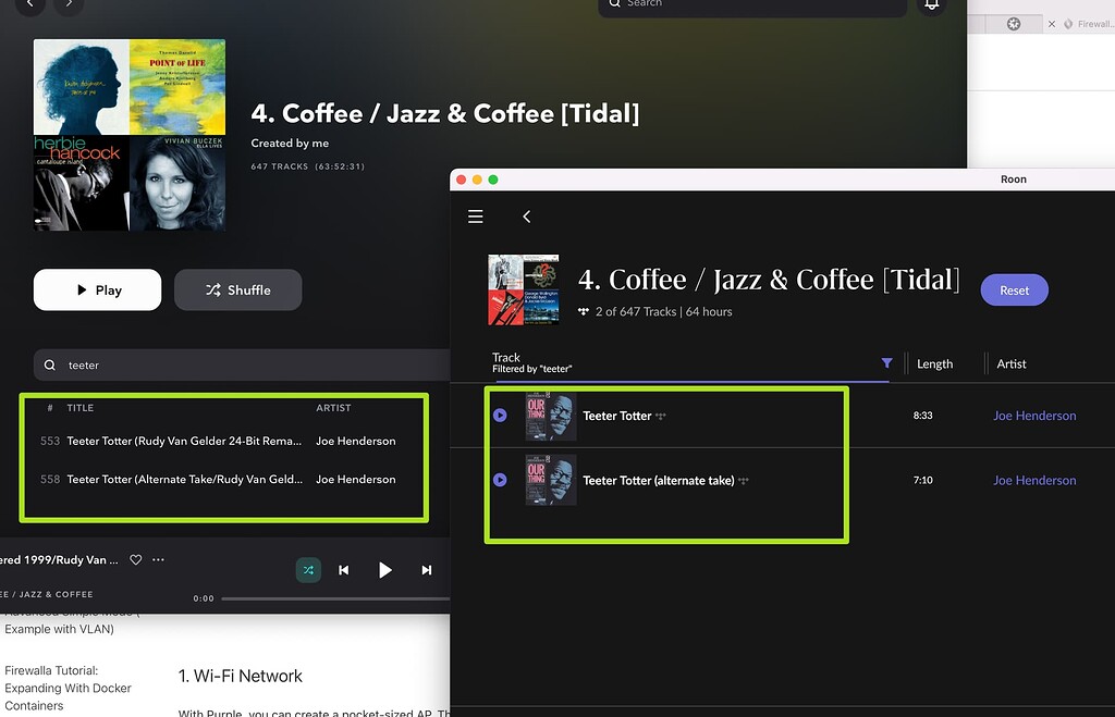 Tidal - song names don't match - TIDAL - Roon Labs Community