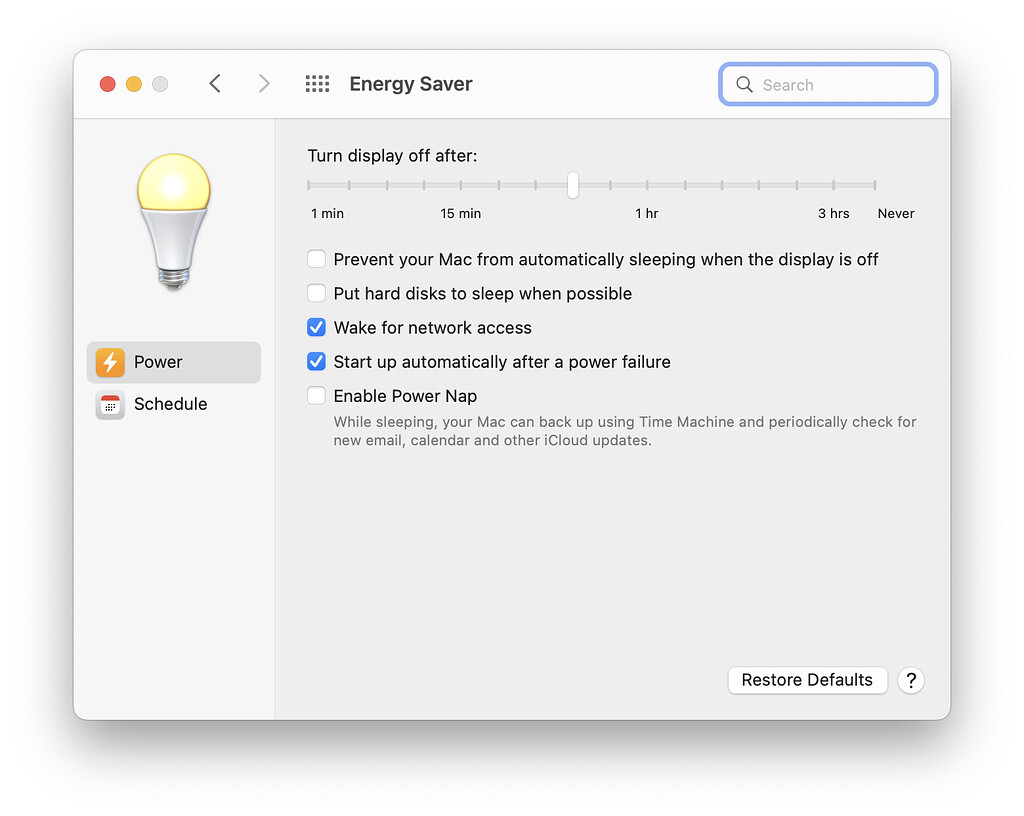 iMac Sleep Help Support Roon Labs Community