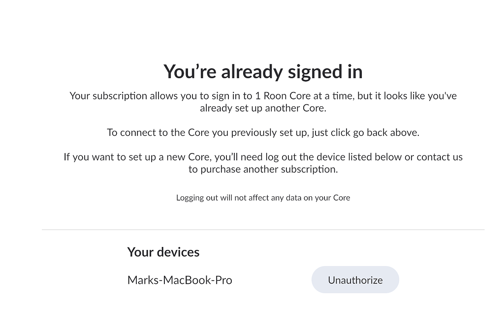 Connect to Roon core locally on Mac Support Roon Labs Community