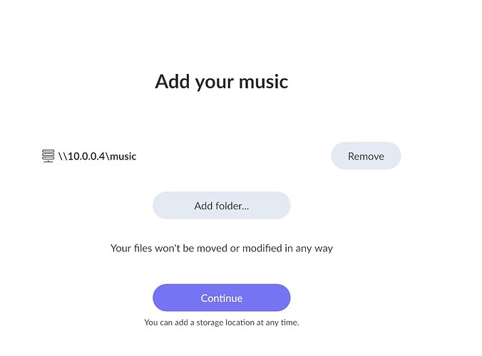 Screenshot 2 - asking to add music