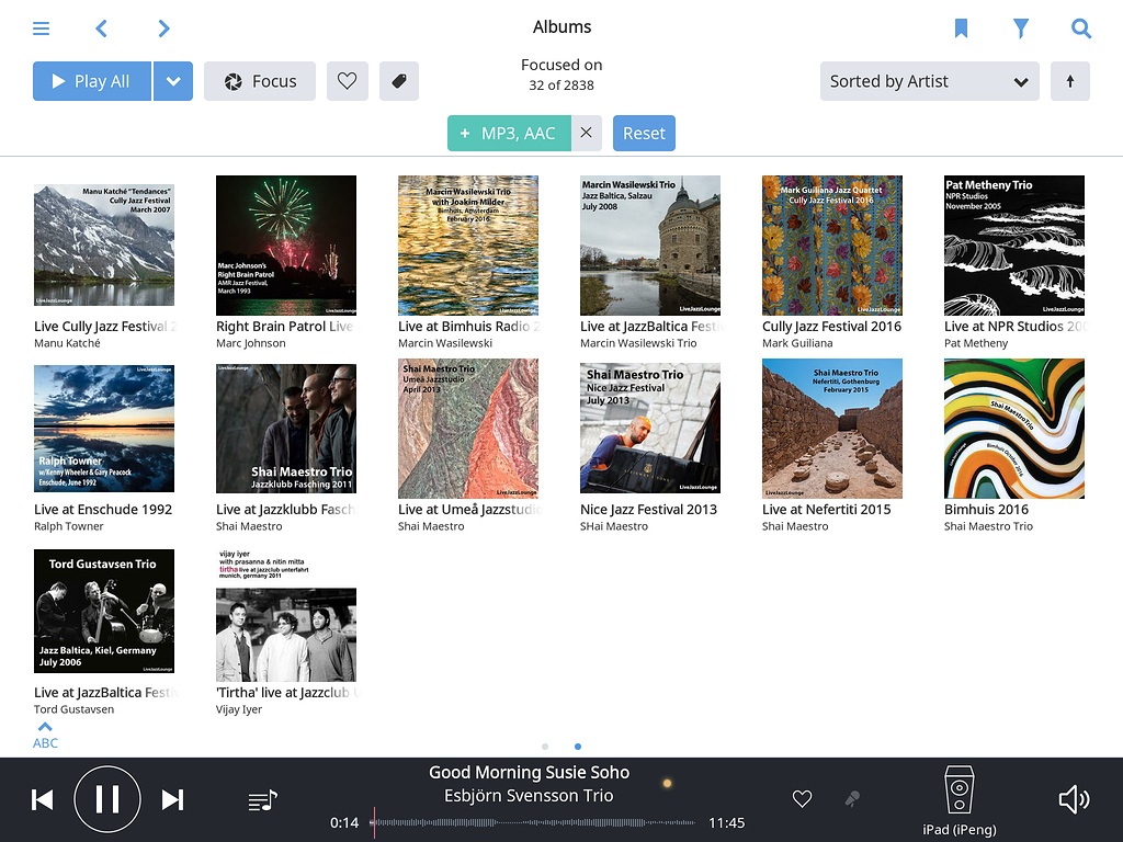 Live Jazz Lounge - Music - Roon Labs Community