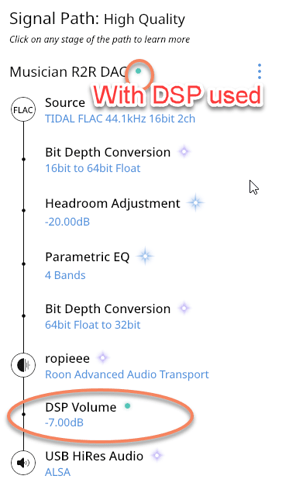 Signal DSP Engaged