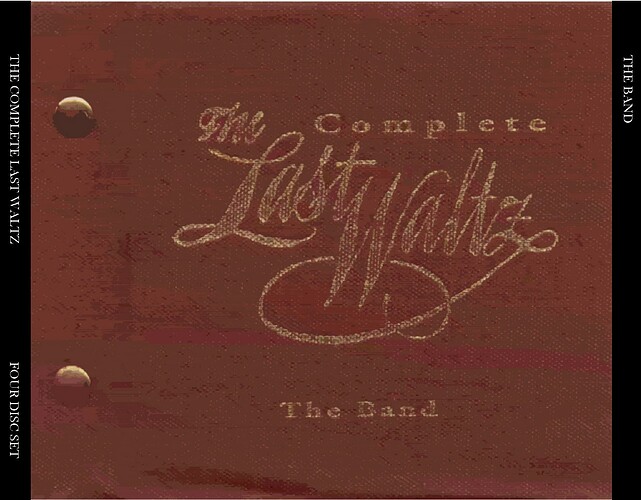 Band - Complete Last Waltz JTT - F