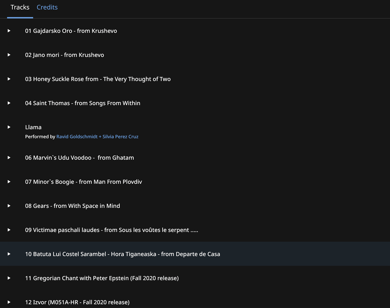 Free dynamically audiophile music sampler from MA