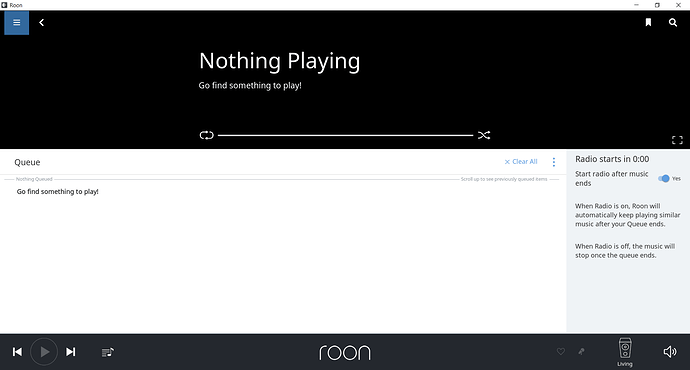nothing playing