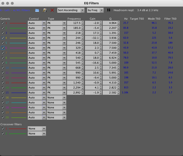 Left EQ
