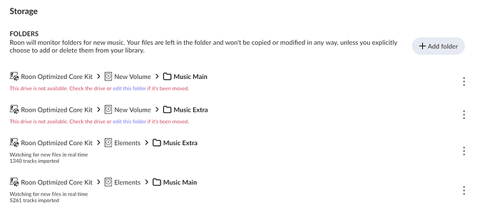 StorageFolders Roon