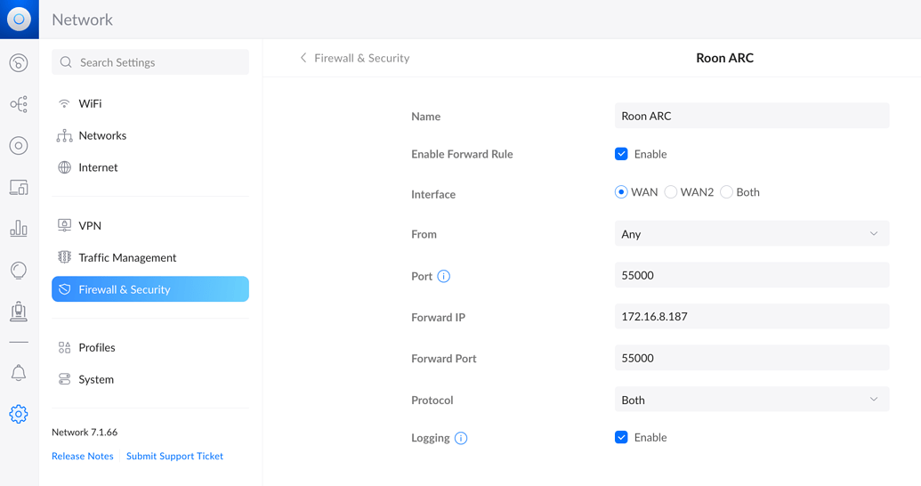 Server port for port forwarding [Solved Port 55000] ARC Port