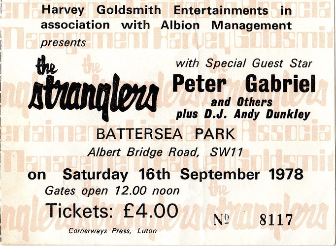 Stranglers 1978