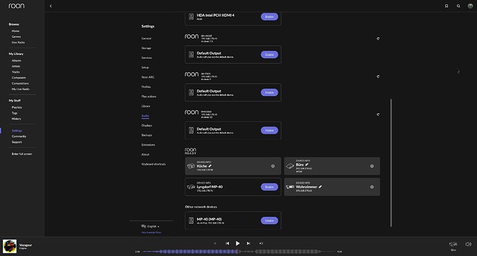 Settings Audio Page 2