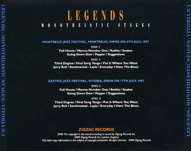 Monotheistic Stages BACK