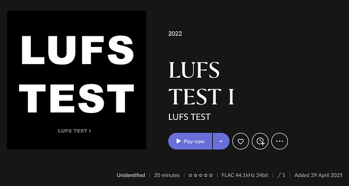 LUFS Test