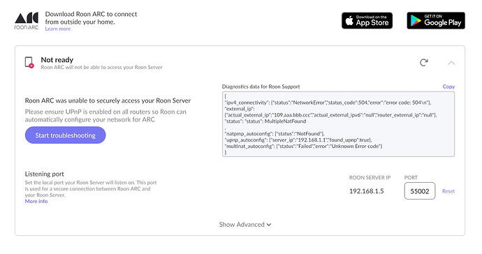Post TP-Link Reboot ff Support & Roon ARC apparently working #2