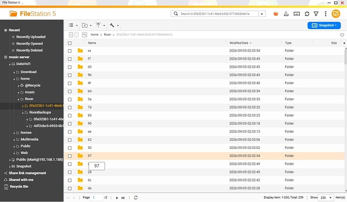 E backup files