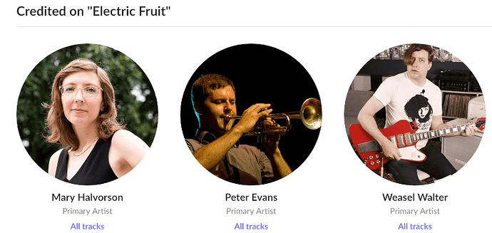 Roon Electric Fruit Credits Without Instruments