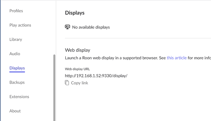 Displays