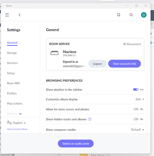 Nucleus screenshot 2