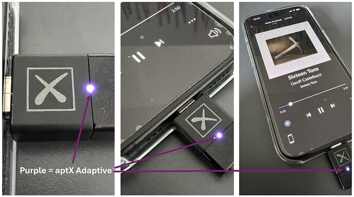 Purple - aptX Adaptive