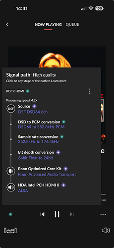 Roon 5.1 over HDMI