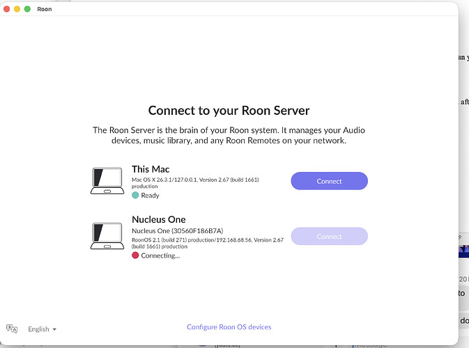 roonConnecting
