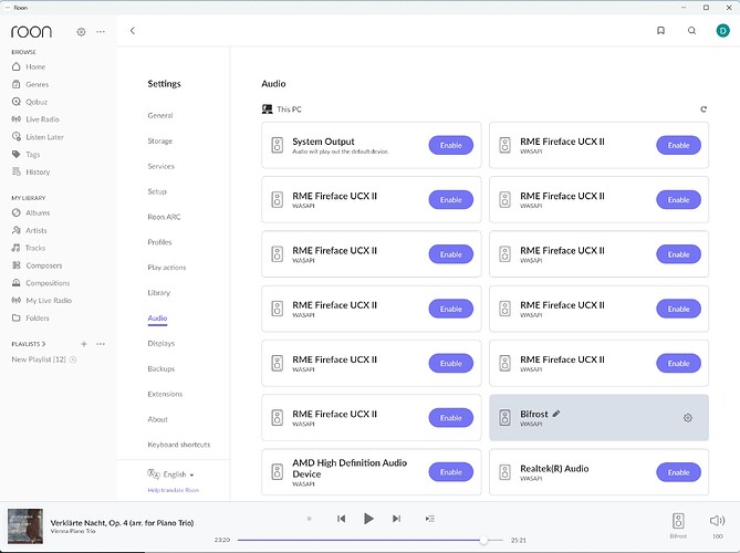 Roon with local server