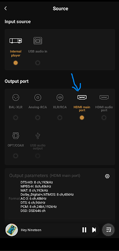 HDMI Main port