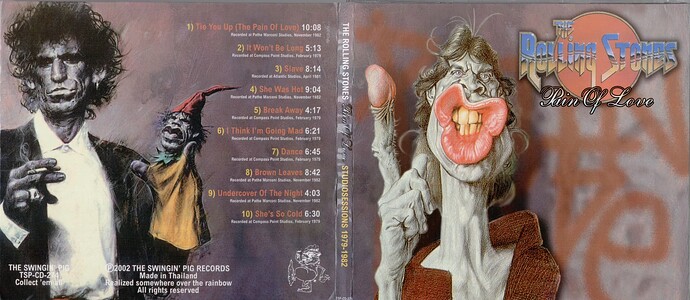 TSP CD 274 - Pain Of Love (1)