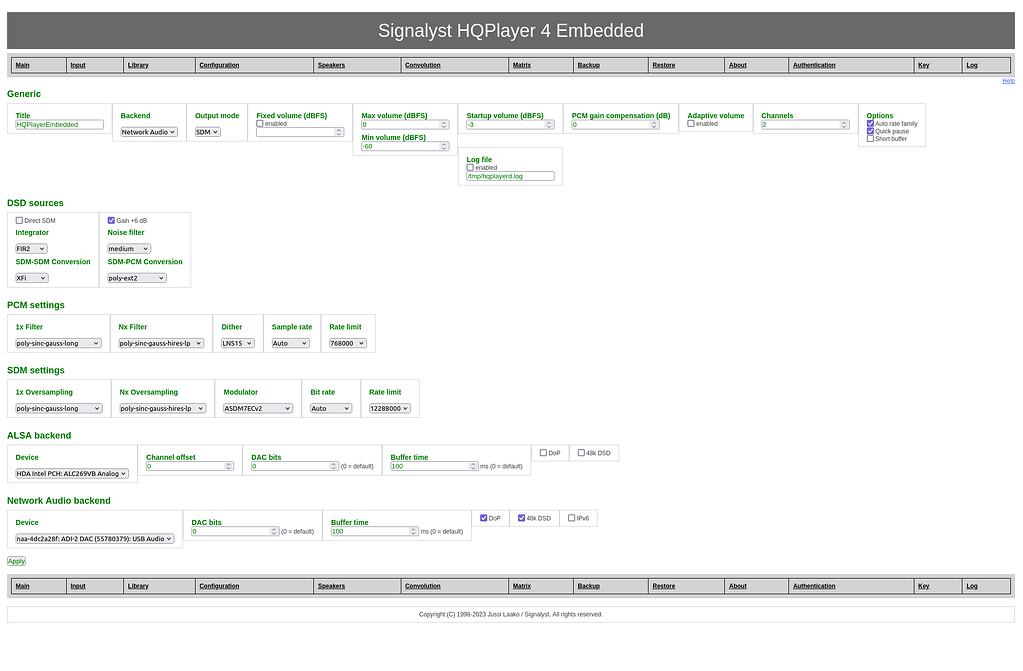 HQP embedded with RME DAC and a few questions - HQ Player - Roon Labs ...
