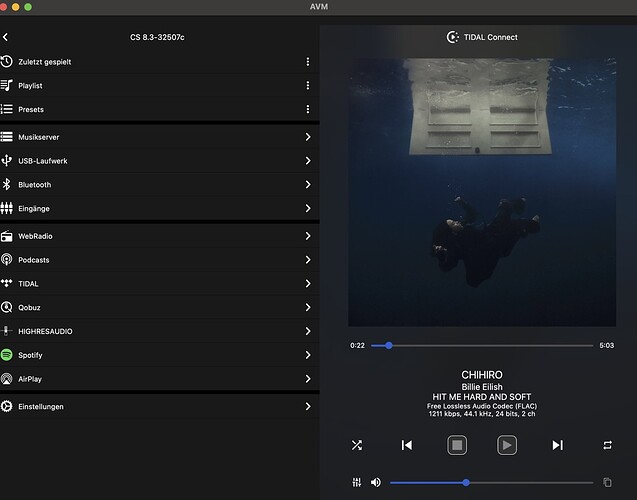 Tidal connect